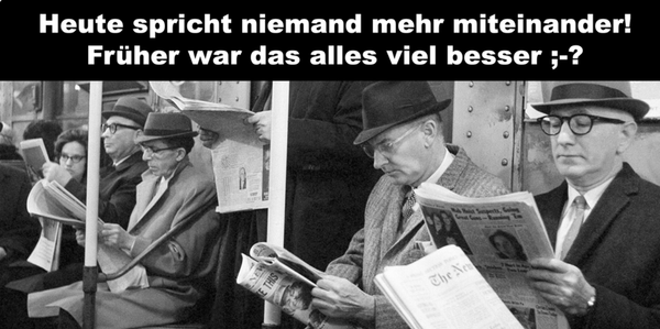 Nicht jammern. Selektiv gestalten!  #B132