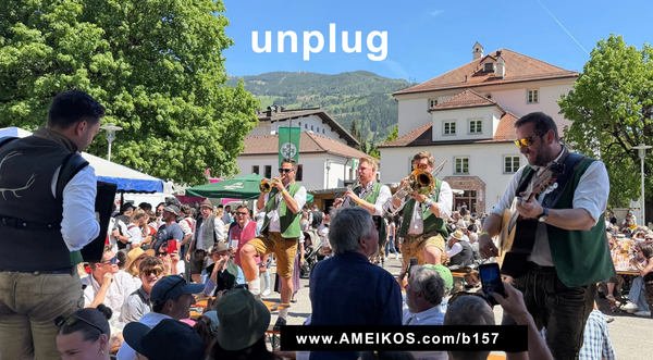 Ohne Strom - beste Party  /  Without power – best party   #B157