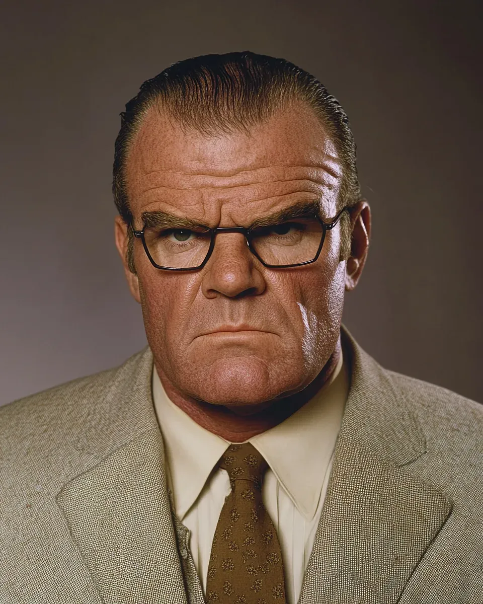 Dusty McGraw, a middle-aged man wearing glasses, tan suit jacket, and brown patterned tie, poses for a formal portrait against a neutral background.