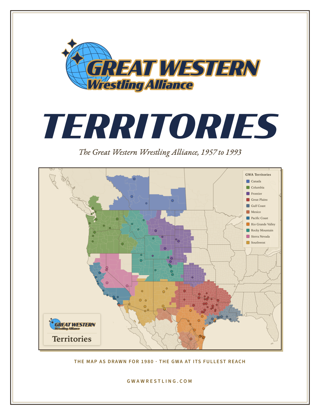 Cover of the GWA territory book