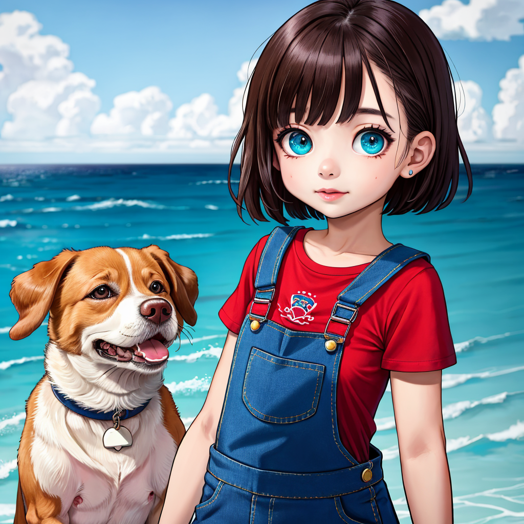 Stable diffusion 이용한 삽화