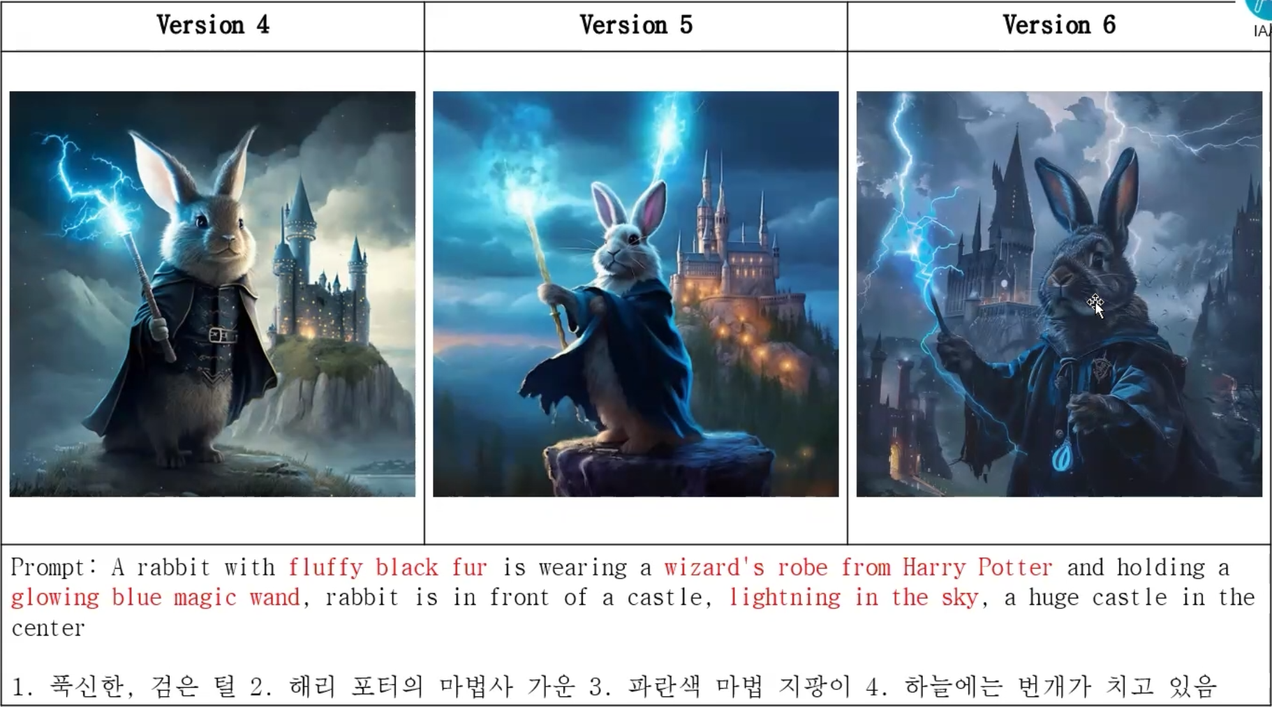 미드저니(V6) 무료강의 업로드와 생성형 AI 시대의 교육에 대해서