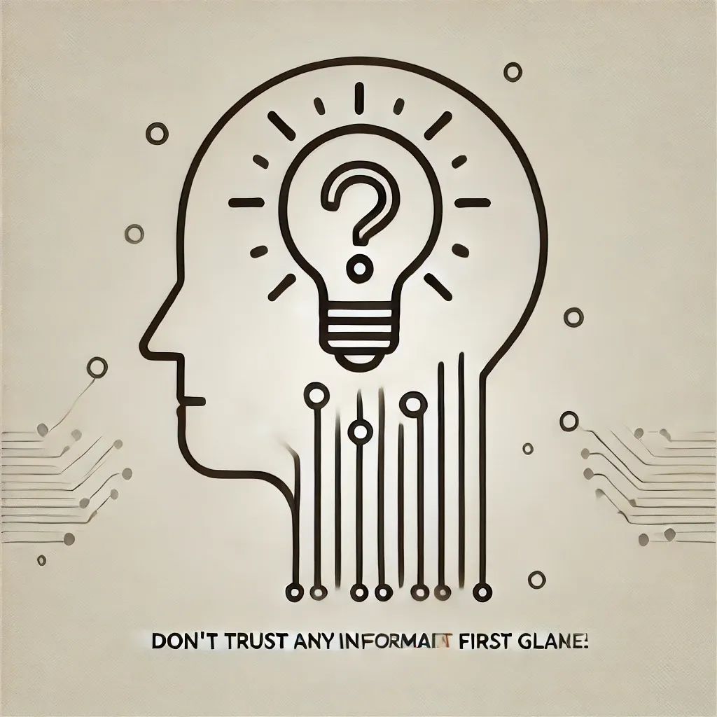 7. 생성형 AI 리터러시: 비판적 사고의 중요성 - 어느 정보도 한번에 믿지 마라!