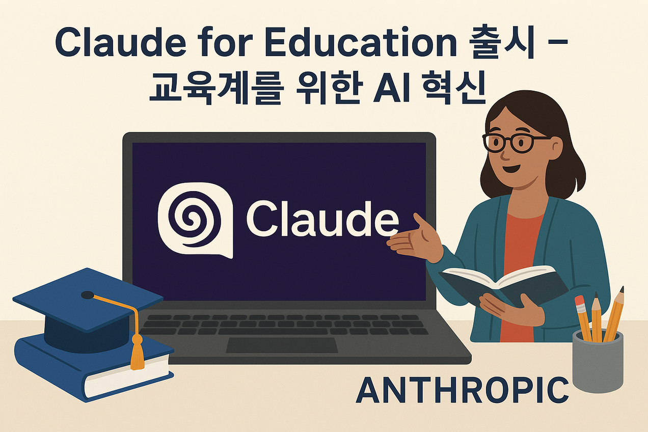 Claude for Education 출시 – 교육계를 위한 AI 혁신