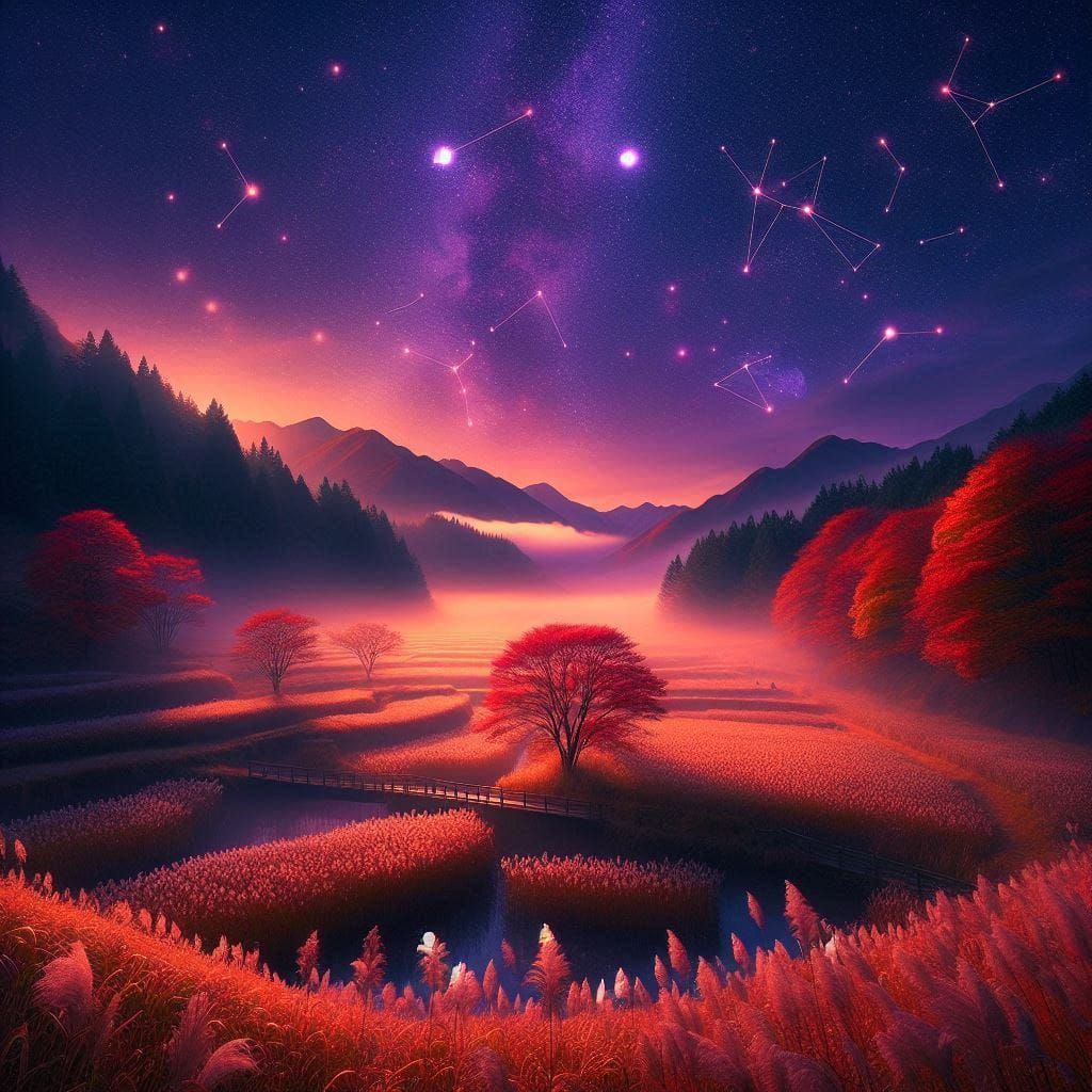 가을 하늘의 '오리온자리'!