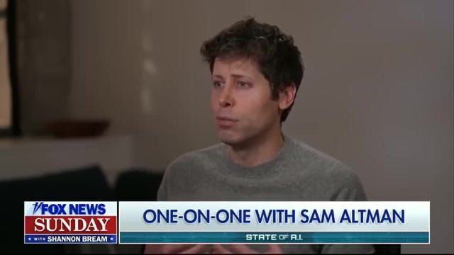 OpenAI 샘 알트먼 Fox News 인터뷰 : AI 기술의 가능성과 한계