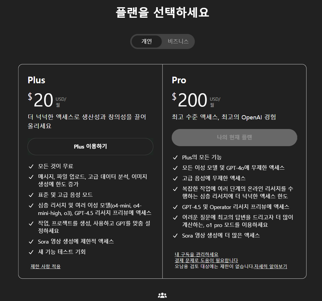 ChatGPT Pro $200 사용후기(Deep Research, Operator)