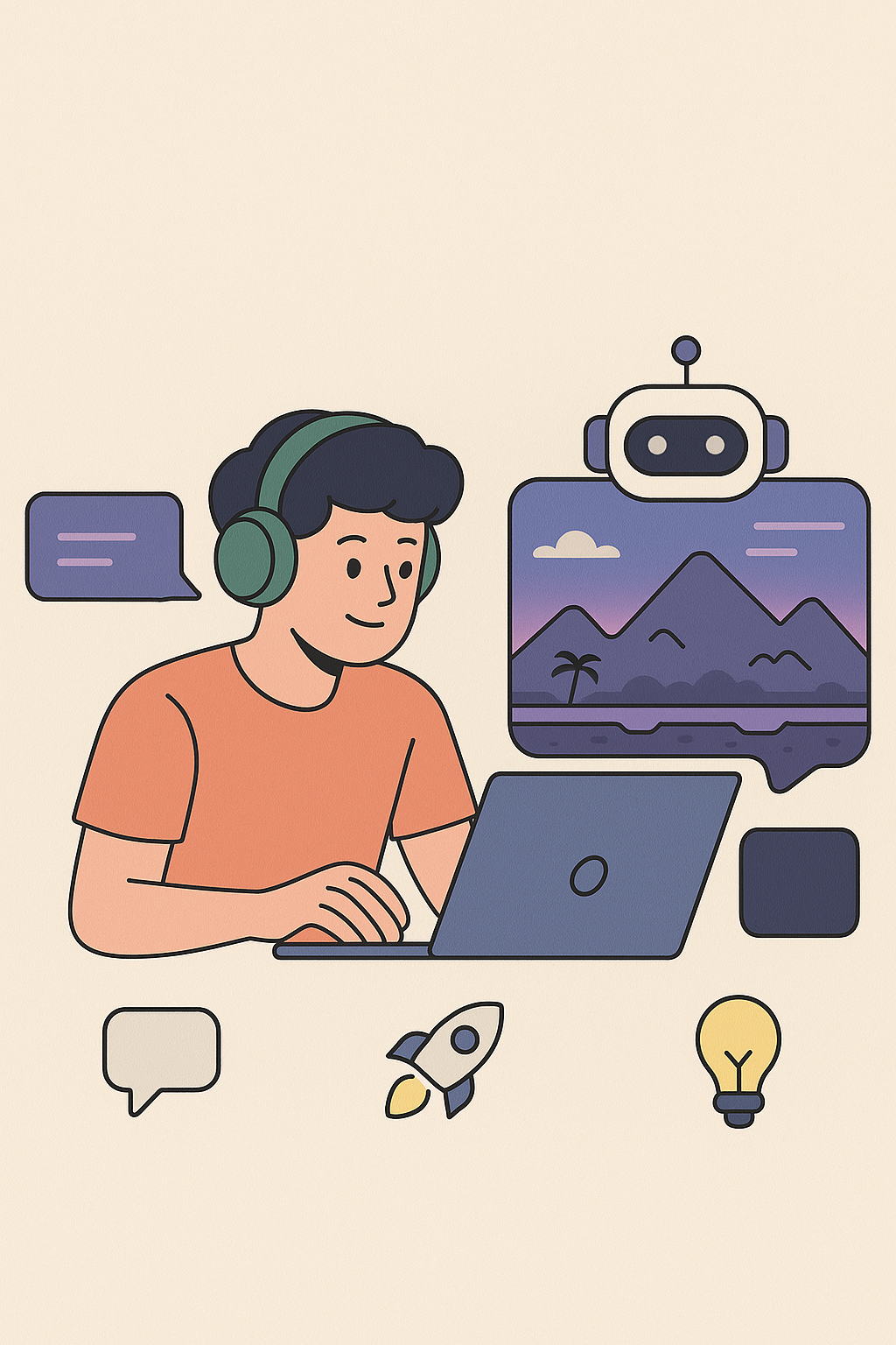 생성형 AI를 활용한 바이브코딩 입문자들을 위한 간단한 실행기