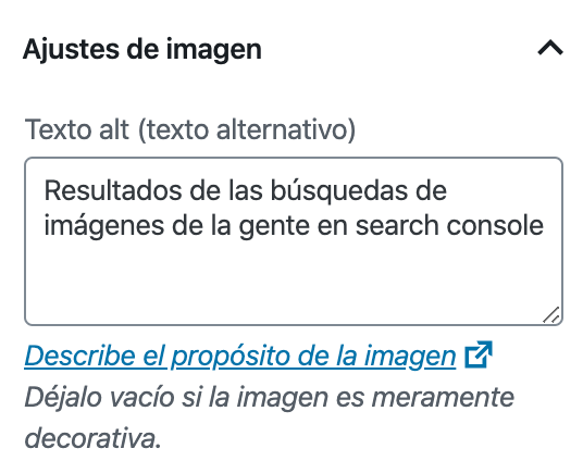 Como poner las palabras claves en la propiedad Alt de las imágenes en WordPress Como poner las palabras claves en la propiedad Alt de las imágenes en WordPress