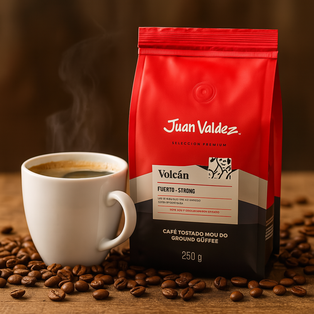 Café Juan Valdez Volcán Molido 250 g: intensidad colombiana para disfrutar en casa