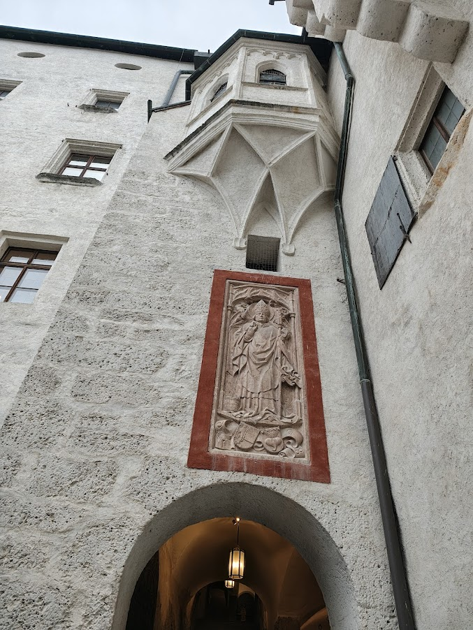 construcción medieval en Salzburgo