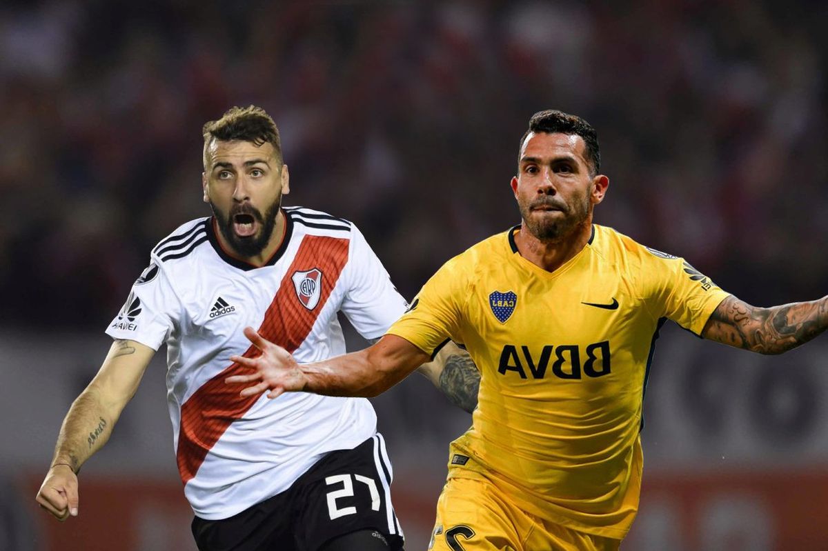 Tevez y Pratto se ven las caras