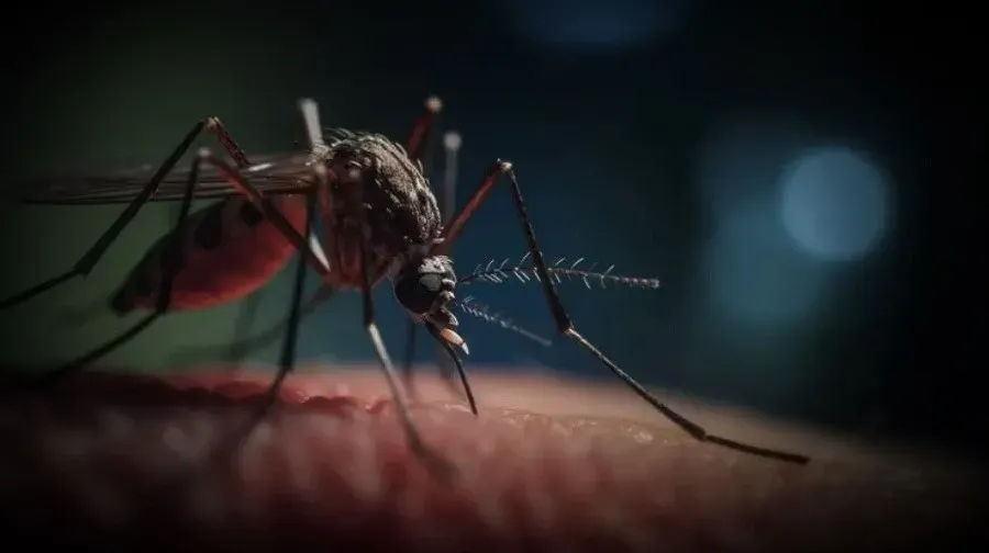 Los mosquitos eligen a quien picar.