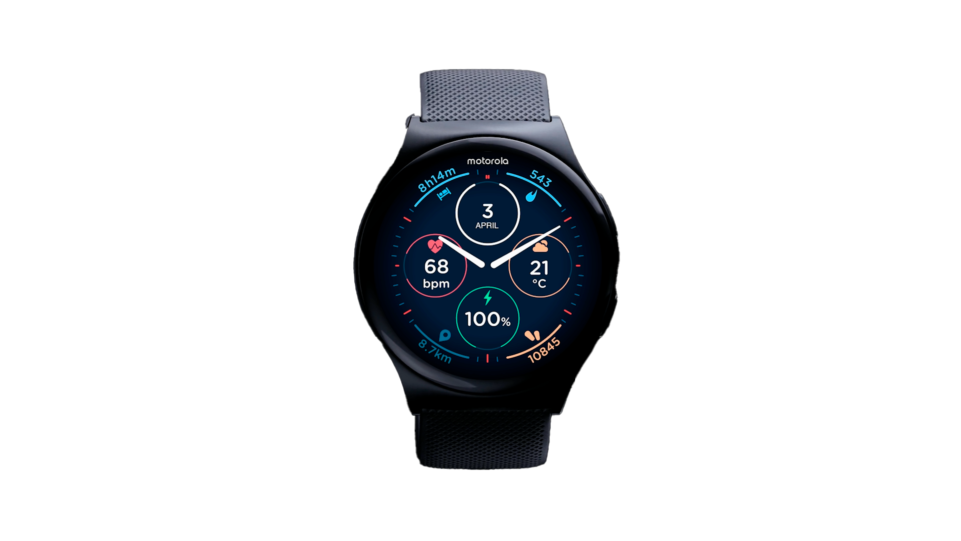 Moto Watch 120: Smartwatch AMOLED con Batería de 10 Días