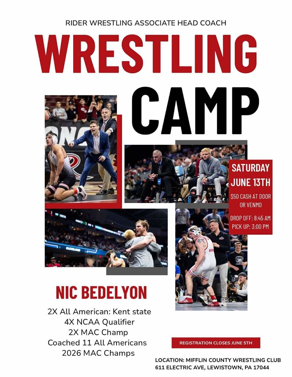 Bedelyon Brings Wrestling Camp, Bigger Vision Back Home