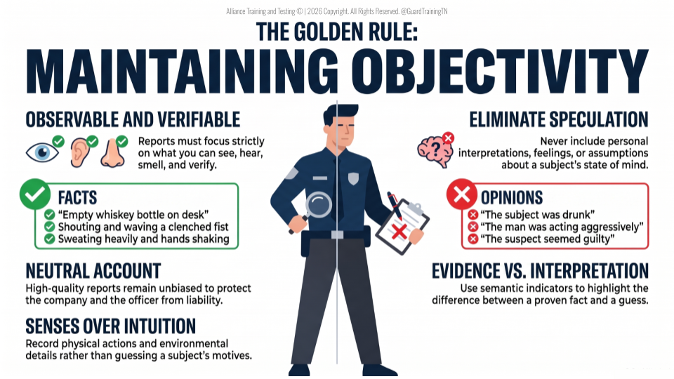 The Golden Rule Maintaining Objectivity @GuardTrainingTN