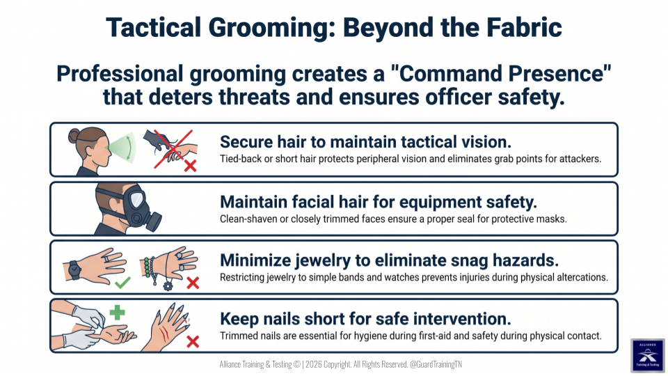Beyond the Fabric Professional Grooming Standards @GuardTrainingTN