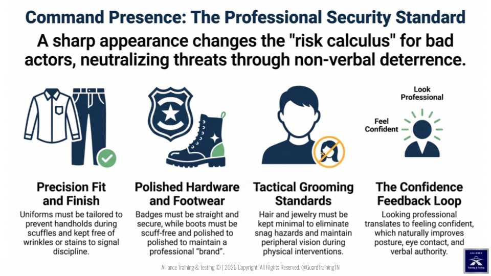 The Confidence Loop How Appearance Drives Performance @GuardTrainingTN