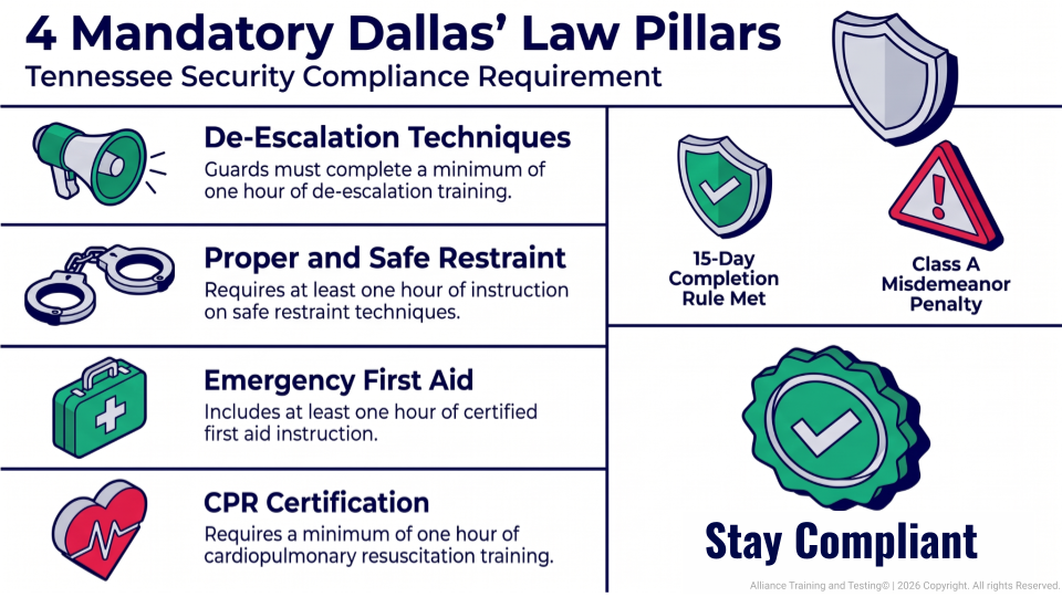 The 4 Mandatory Training Pillars