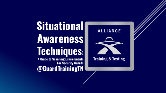 Situational Awareness Techniques: A Guide to Scanning Environments for Security Guards