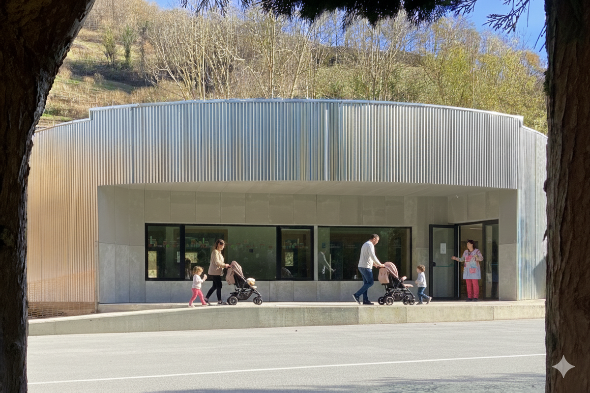 Escuelina El Rebrincu Arquitectura Educativa y Reactivación Demográfica en Bárzana de Quirós