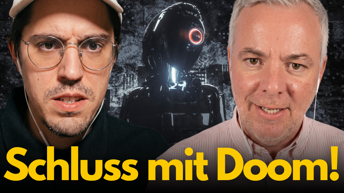 Schluss mit Doom! Warum wir alle bei KI zu pessimistisch sind