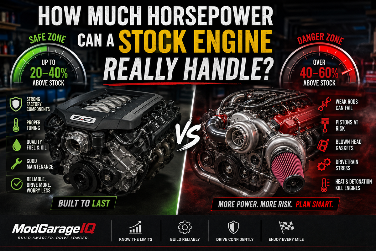 How Much Horsepower Can a Stock Engine Really Handle?