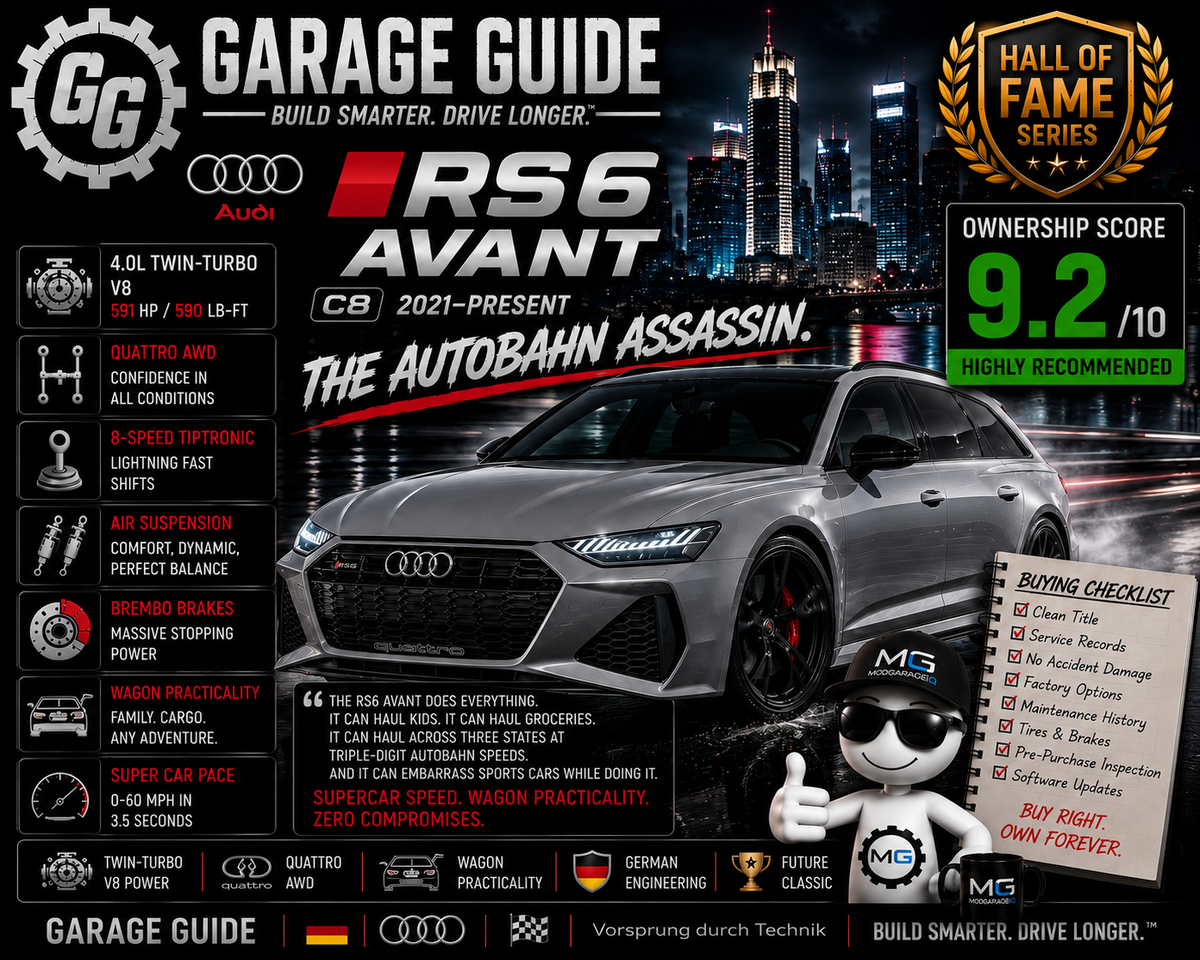 2021–Present Audi RS6 Avant (C8) Ownership Guide