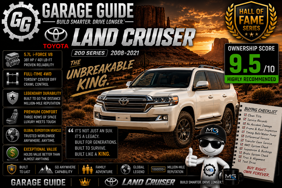 2008–2021 Toyota Land Cruiser (200 Series) Ownership Guide