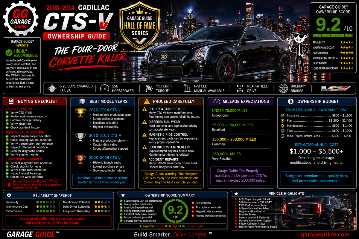 2008–2014 Cadillac CTS-V Ownership Guide