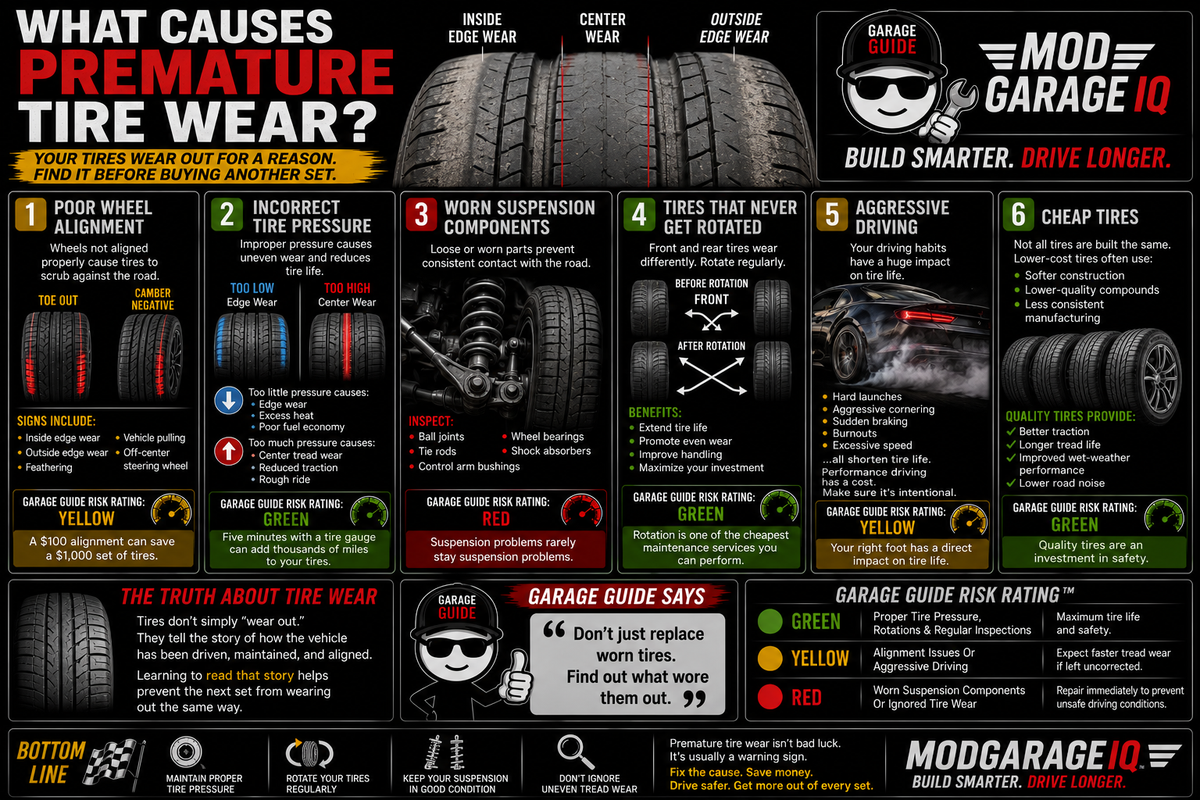 What Causes Premature Tire Wear?