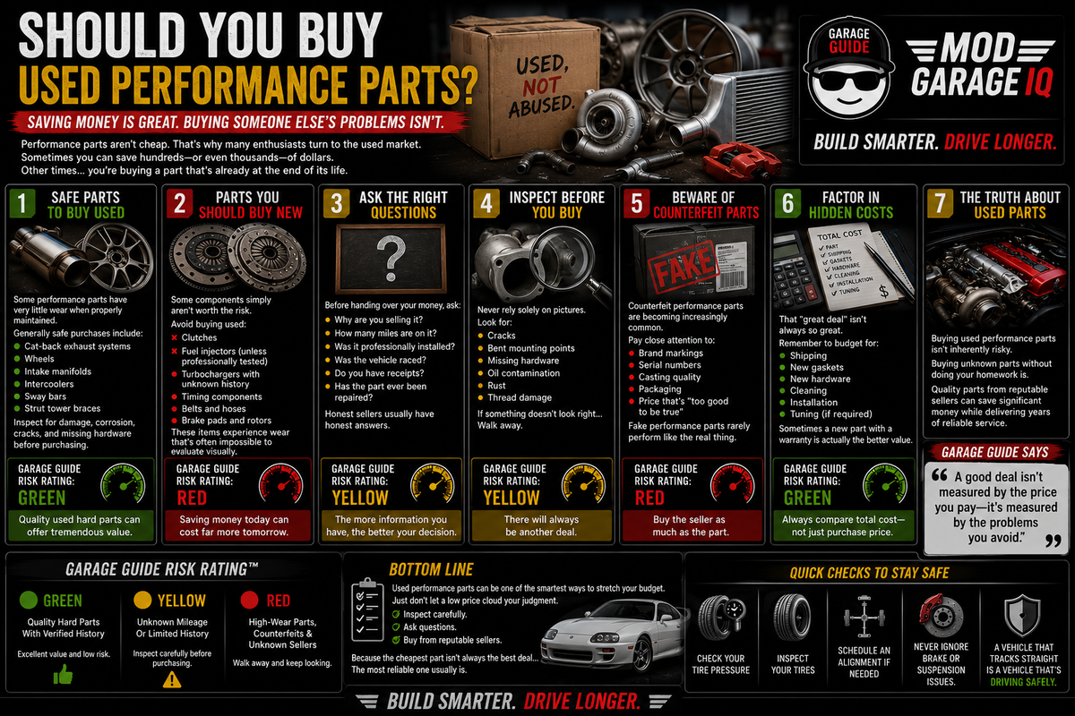 Should You Buy Used Performance Parts?