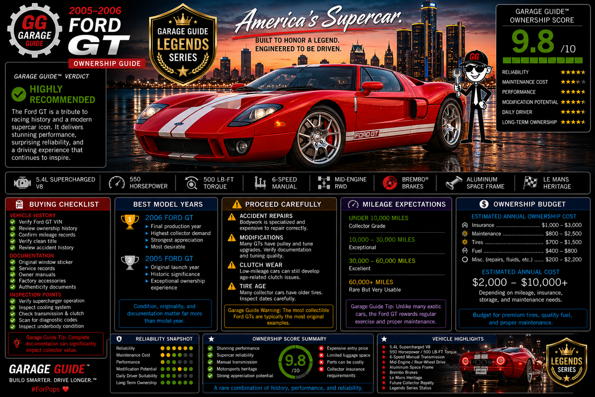 2005–2006 Ford GT Ownership Guide