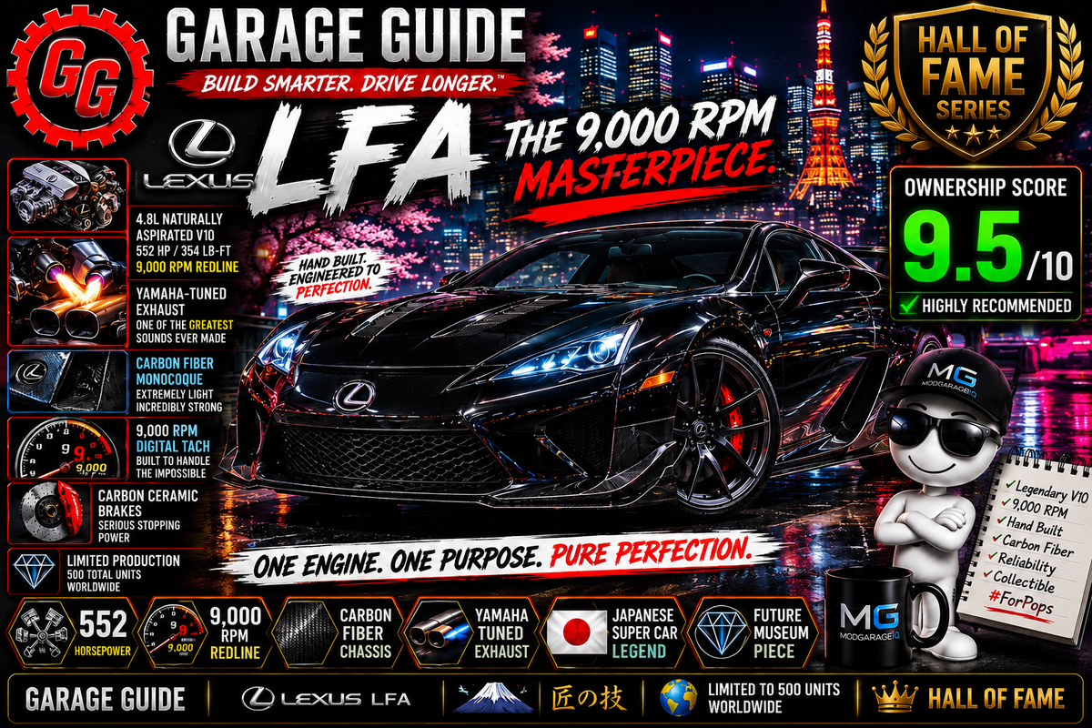2011–2012 Lexus LFA Ownership Guide