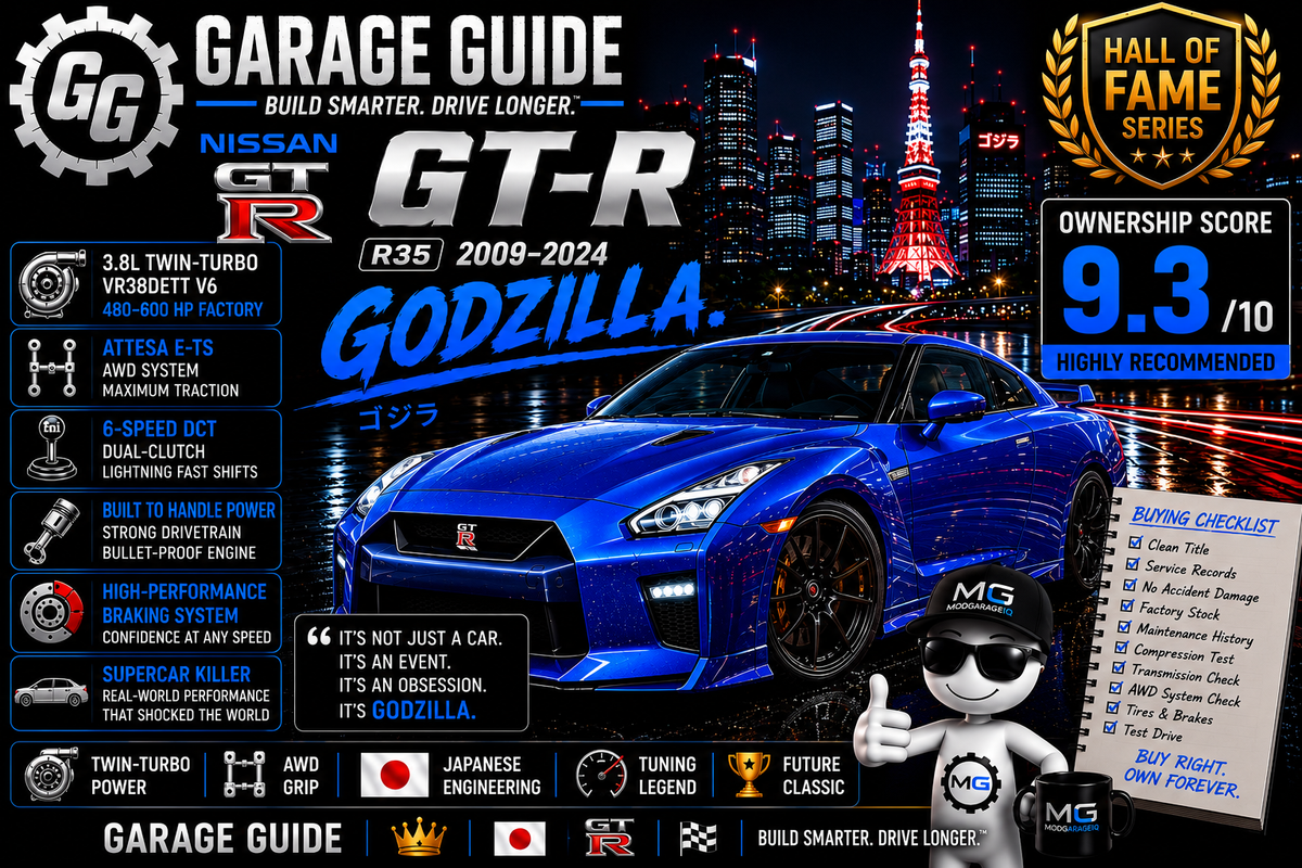2009–2024 Nissan GT-R (R35) Ownership Guide