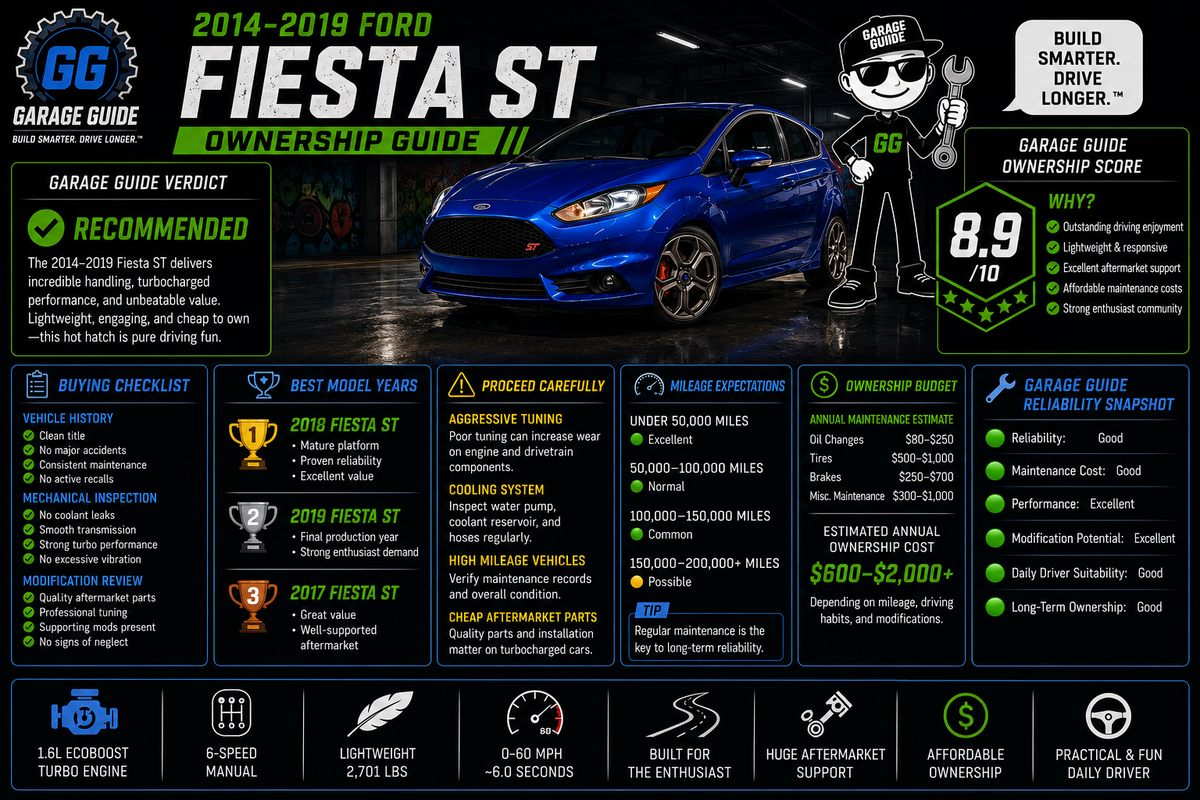 2014–2019 Ford Fiesta ST Ownership Guide