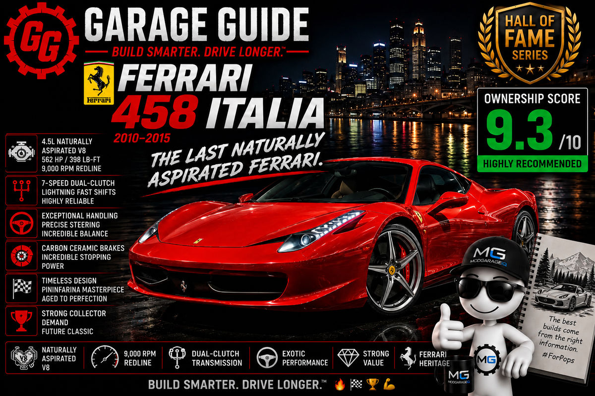 2010–2015 Ferrari 458 Italia Ownership Guide