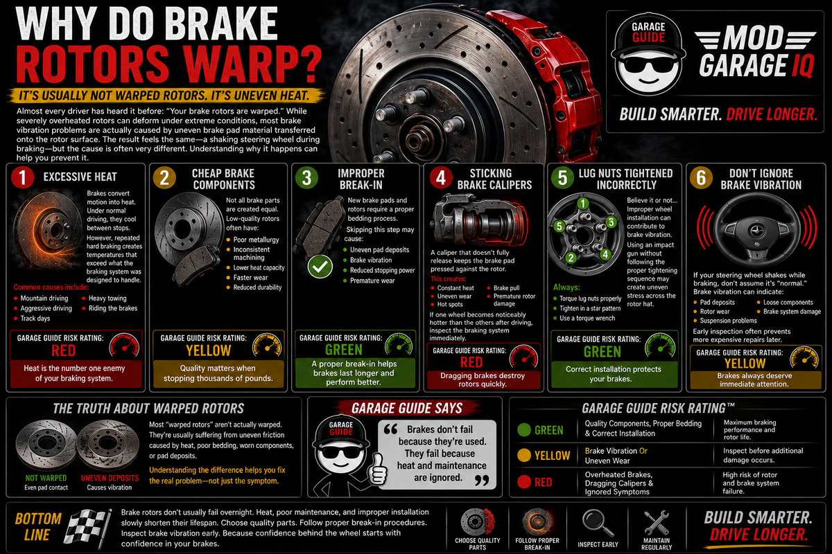 Why Do Brake Rotors Warp?