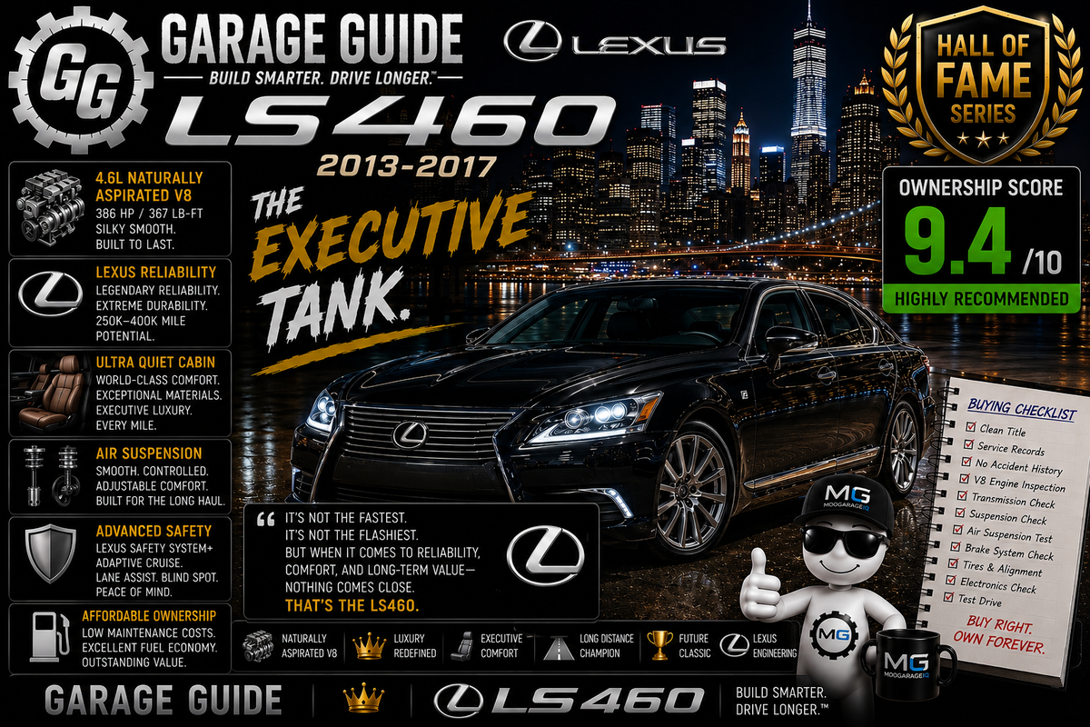 2013–2017 Lexus LS460 Ownership Guide