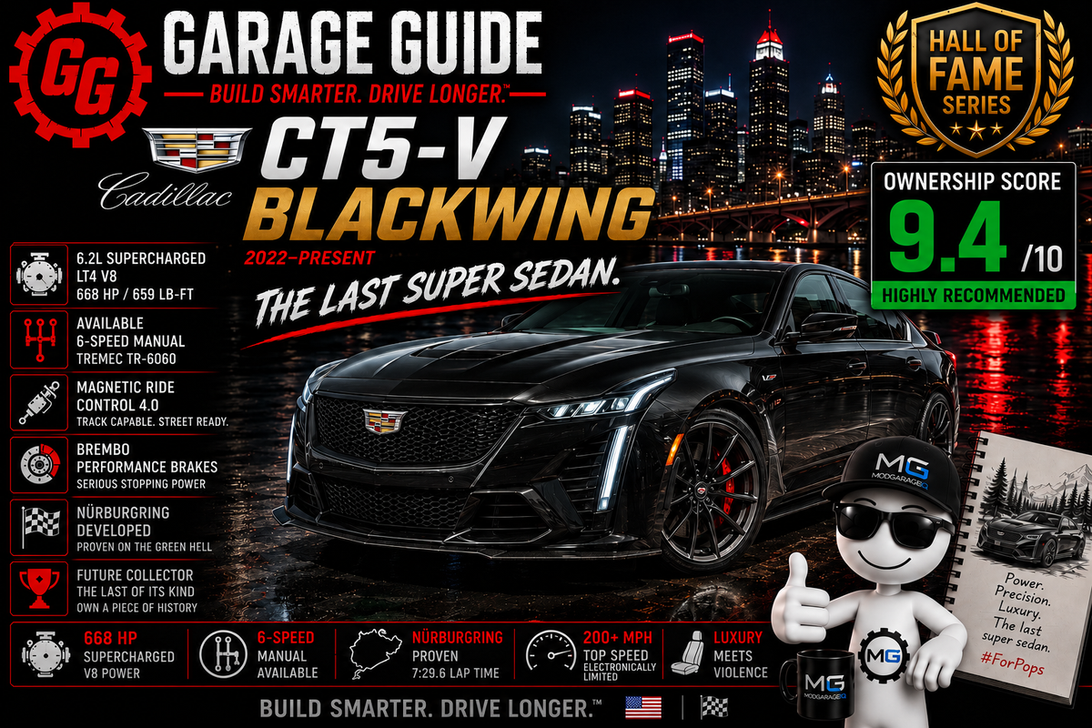 2022–Present Cadillac CT5-V Blackwing Ownership Guide