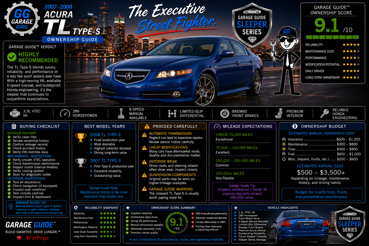 2007–2008 Acura TL Type-S Ownership Guide