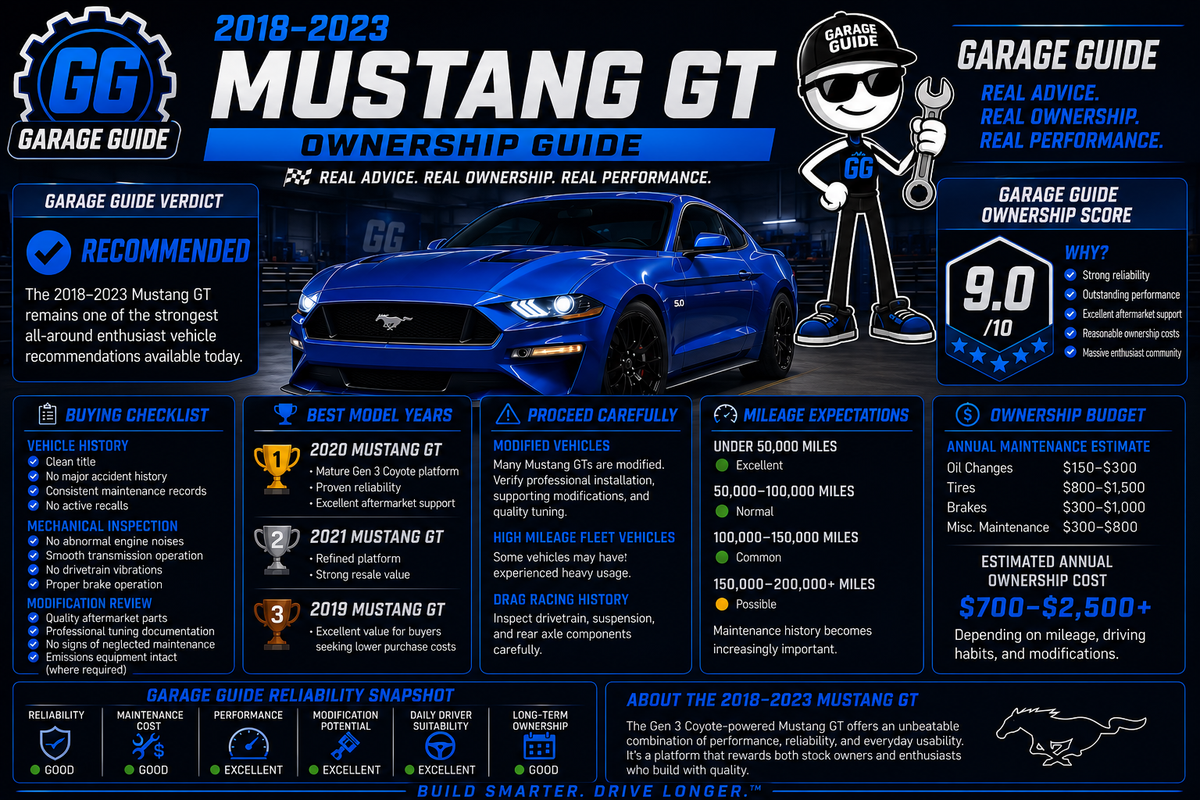 2018 - 2023 Mustang GT Ownership Guide