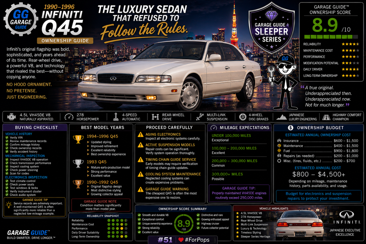1990–1996 Infiniti Q45 Ownership Guide