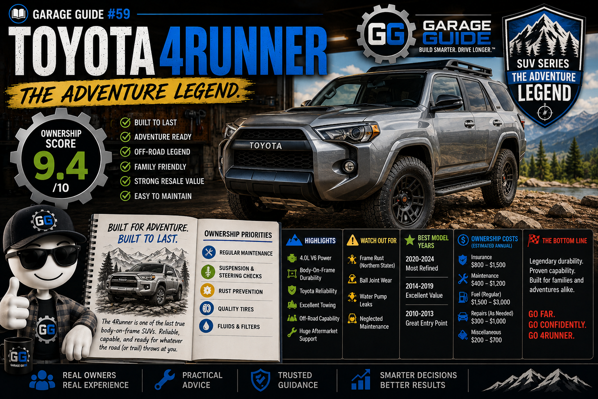 2010–2024 Toyota 4Runner Ownership Guide