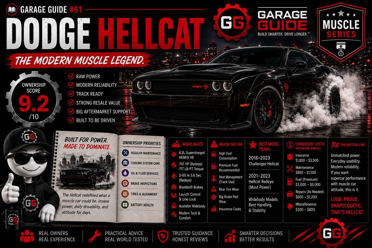 2015–2023 Dodge Challenger & Charger Hellcat Ownership Guide