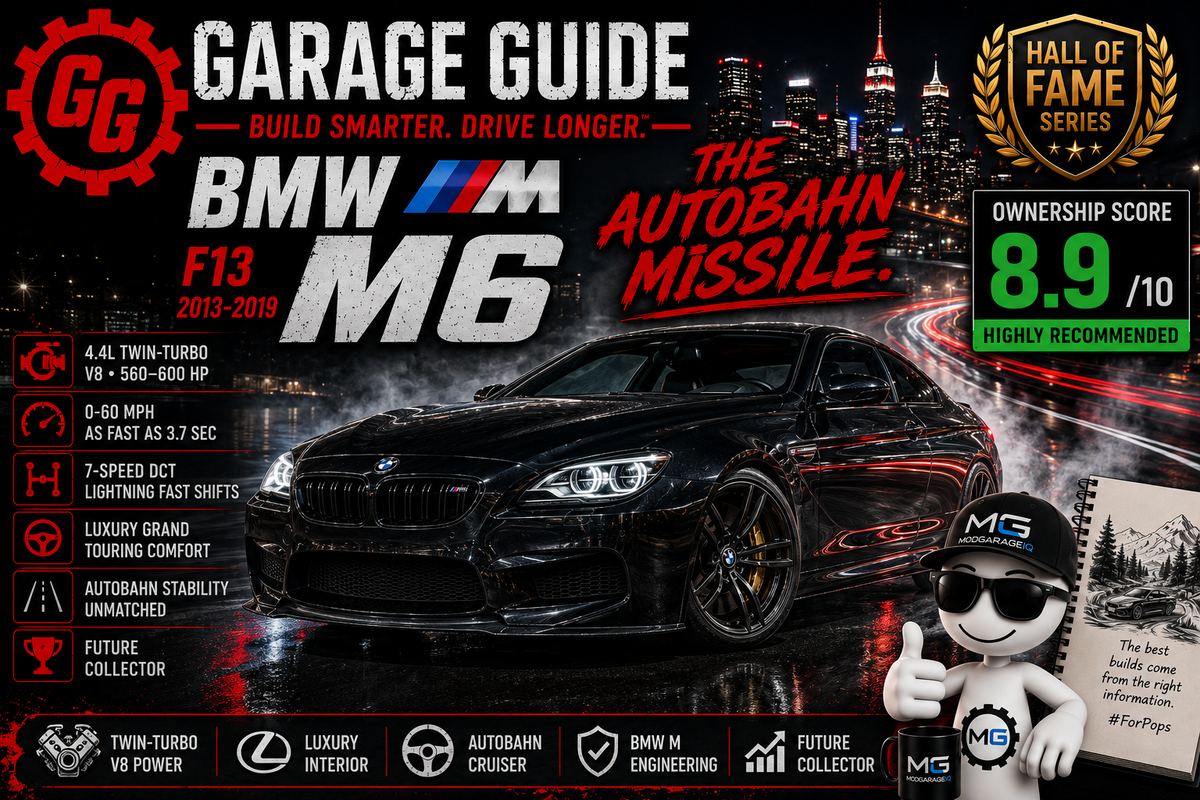 2013–2019 BMW M6 (F13) Ownership Guide