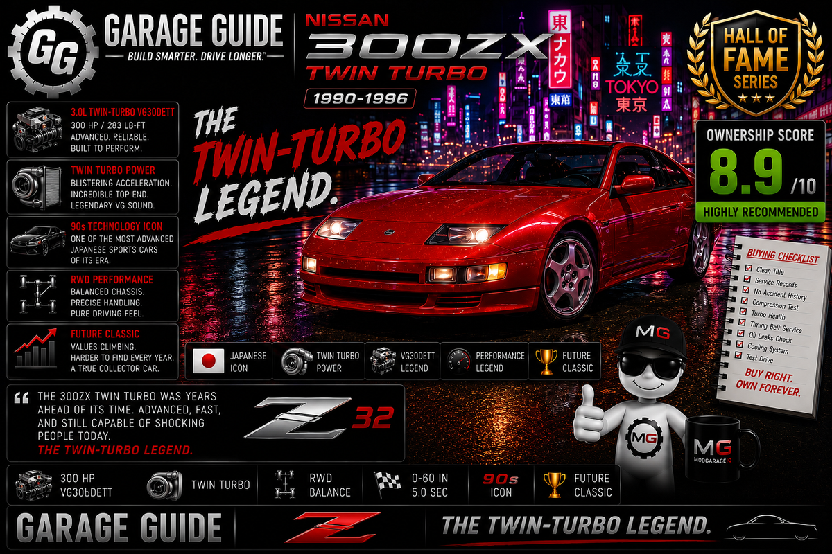1990–1996 Nissan 300ZX Twin Turbo (Z32) Ownership Guide