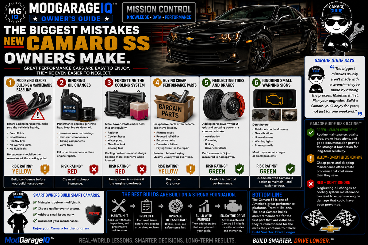 The Biggest Mistakes New Camaro SS Owners Make