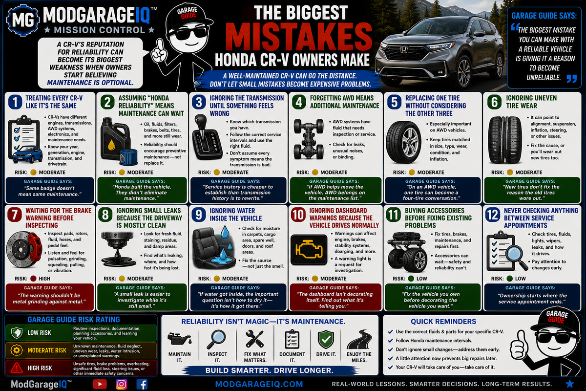 The Biggest Mistakes Honda CR-V Owners Make