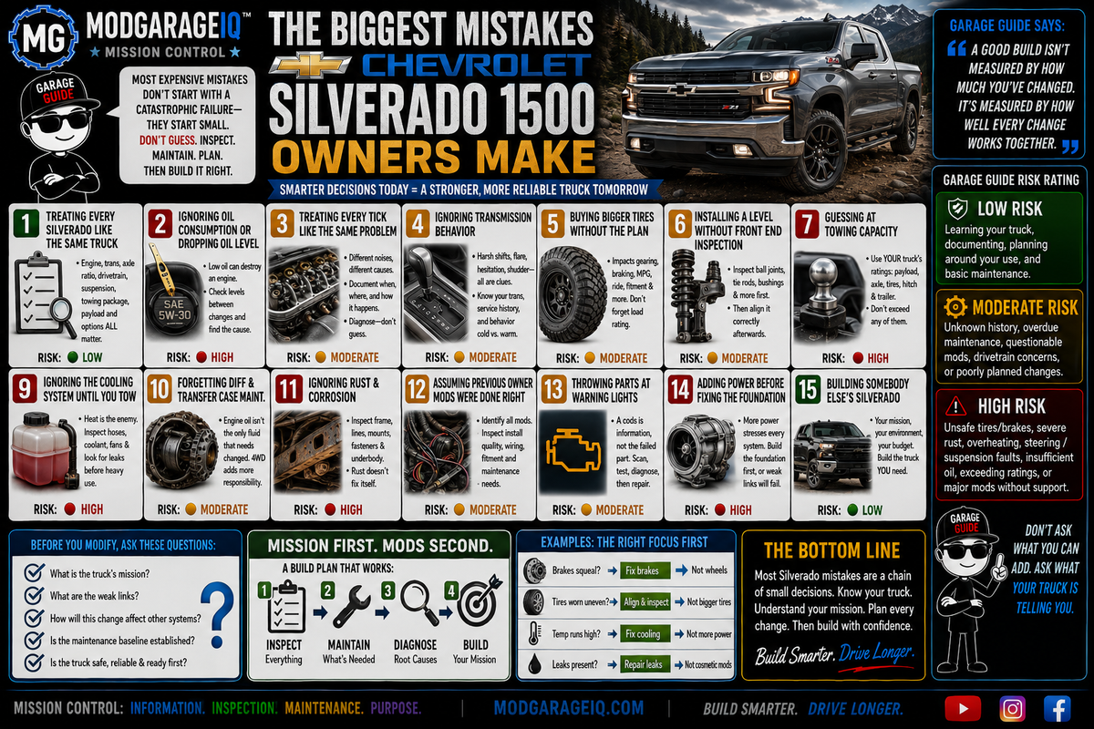 The Biggest Mistakes Chevrolet Silverado 1500 Owners Make